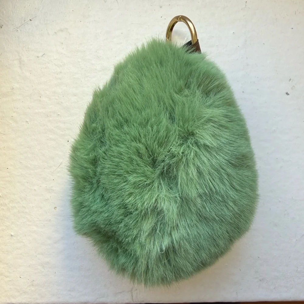 Smiling Avocado Plush Bag Charm or Keychain